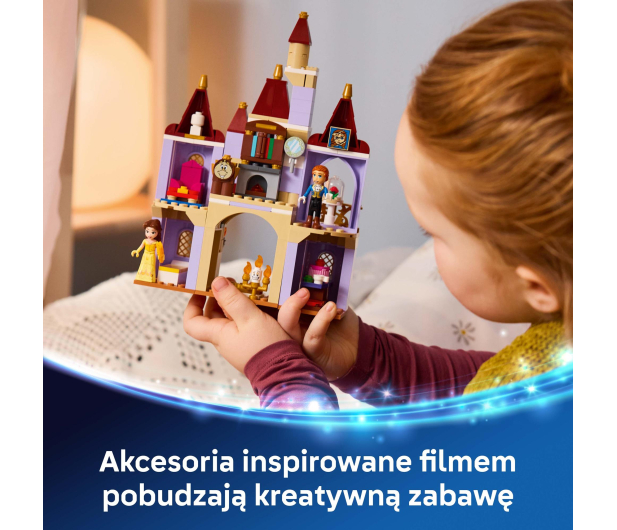 LEGO DISNEY 43289 Zaczarowany zamek Pięknej i Bestii - 1529798 - zdjęcie 6